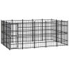 Outdoor Dog Kennel Steel 148.8 ftÂ¬â‰¤