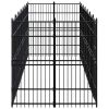 Outdoor Dog Kennel Steel 138.9 ftÂ¬â‰¤