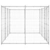 Outdoor Dog Kennel Galvanized Steel 78.1 ftÂ¬â‰¤