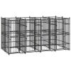 Outdoor Dog Kennel Steel 79.3 ftÂ¬â‰¤