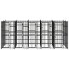 Outdoor Dog Kennel Steel 99.2 ftÂ¬â‰¤